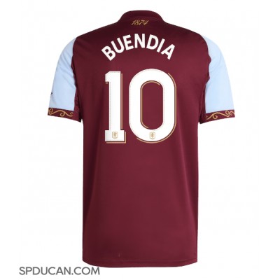 Muški Nogometni Dres Aston Villa Emiliano Buendia #10 Domaci 2025-26 Kratak Rukav Muški Nogometni Dres Aston Villa Emiliano Buendia #10 Domaci 2025-26 Kratak Rukav